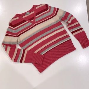 GH Bass Lambswool v neck sweater